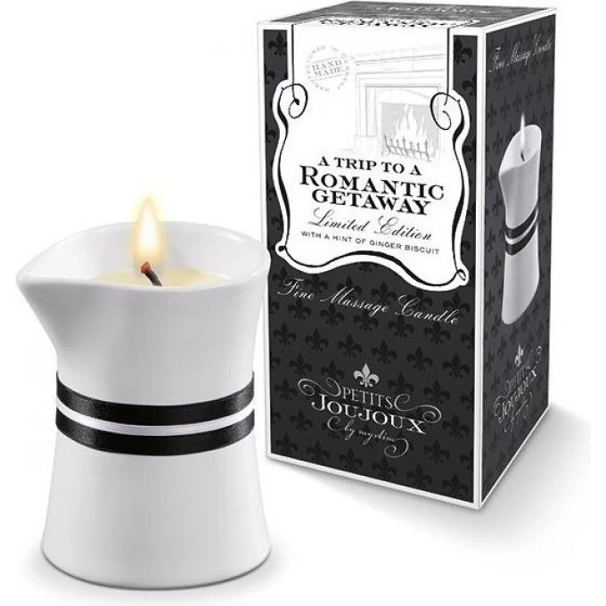 Массажная свеча MYSTIM Petits Joujoux Romantic Getaway, имбирь, 120 г 46726